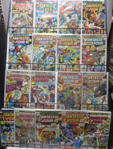 FANTASTIC FOUR by ROY THOMAS! 17 ISSUES bet. #157-183. Luke Cage! Galactus!