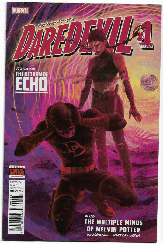 DAREDEVIL ANNUAL#1 NM 2016 RETURN OF ECHO MARVEL COMICS