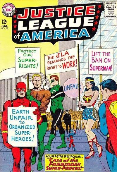 Justice League of America (1960 series)  #28, Good (Stock photo)