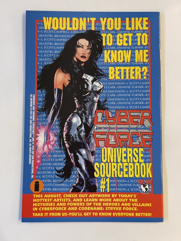 Cyber Force #5  - NM+  (1994)