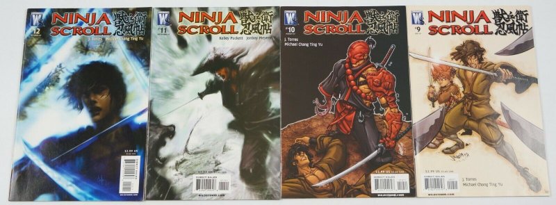 Ninja Scroll #1-12 VF/NM complete series - the sensational anime saga continues