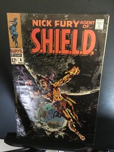 Nick Fury, Agent of SHIELD #6 (1968) mid-grade Jim Steranko Art! VG/FN Wow