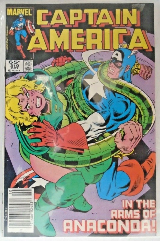 *Captain America #301-304, 306-310  (9 books)