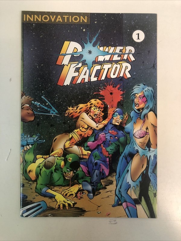 Power Factor (1990) # 1-3 & Special (VF/NM) Innovation Comics