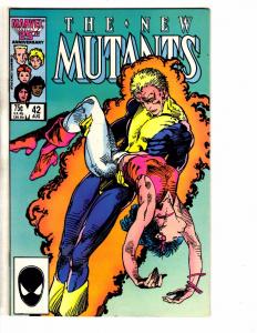 Lot Of 8 New Mutants Marvel Comic Books # 37 38 39 41 42 44 50 51 X-Men GJ1