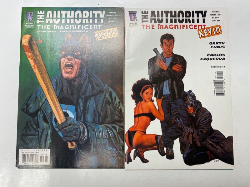 5 The Authority The Magnificent Kevin #1 2 3 4 5 61 KM10