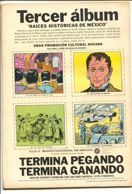 Joyas de la Mitologia #69 1967-El Solitario-Spanish language-FN