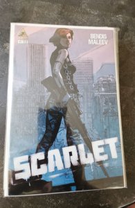 Scarlet #1 Second Print Cover (2010)