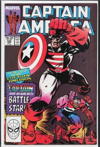 Captain America #349 (1989) Captain America