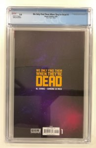 We Only Find Them When They're Dead #1 Frison Virgin (2020) CGC 9.8