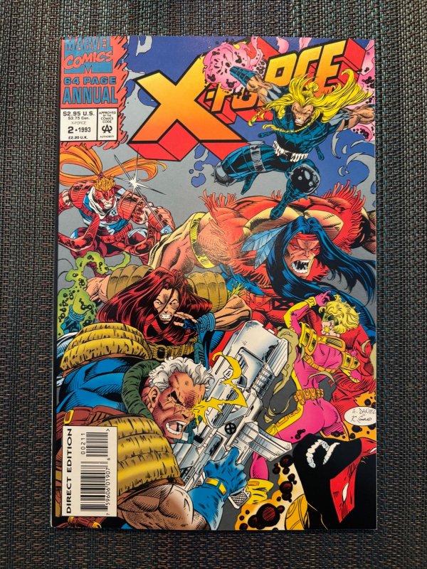 X-Force Annual #2 Direct Edition (1992)