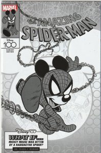 Amazing Spider-Man Vol 6 # 35 Disney 100th B&W 1:100 Anniversary Variant NM [Q1]