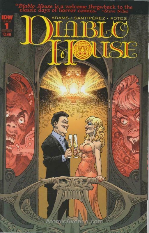 Diablo House #1B VF/NM; IDW | save on shipping - details inside