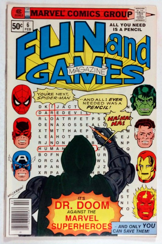 Fun and Games Magazine #6  (1980)