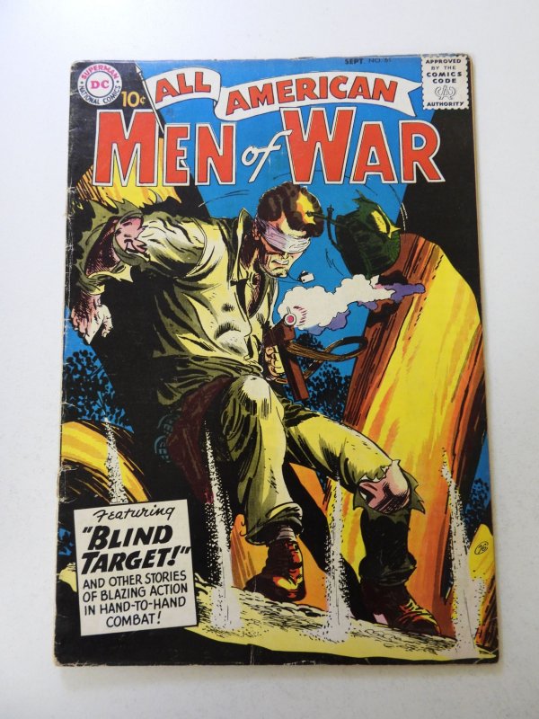 All-American Men of War #61 (1958) Fair condition see description