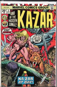 Ka-Zar #5 (1974) Ka-Zar