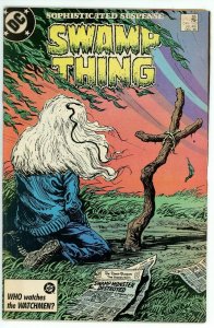 Swamp Thing #55 (1982) - 5.5 FN- *Funeral of Swamp Thing*