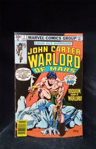 John Carter Warlord of Mars #3 1977 Marvel Comic Book