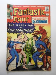 Fantastic Four #27 (1964) VG Condition ink fc