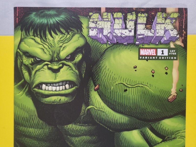 Hulk #1 Arthur Adams 1:50 Variant 2021 Marvel Signed by Arthur Adams