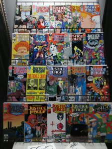 Justice League International to America (DC 1987-96) Mini-Library Lot of 124Diff