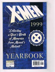 X-Men 1999 Yearbook #1 FN Marvel Comics Comic Book DE37 TW7