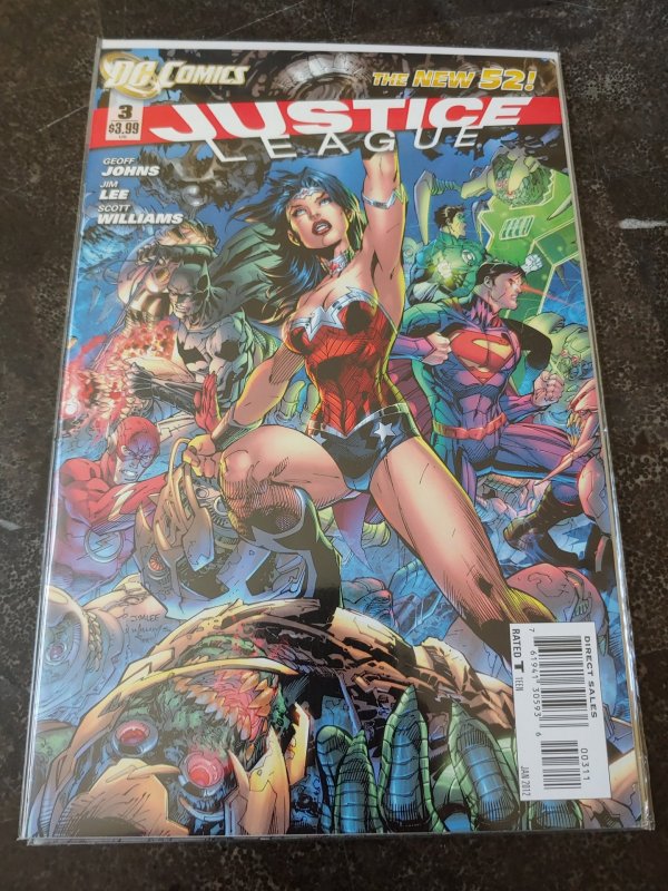 JUSTICE LEAGUE #3 VF/NM