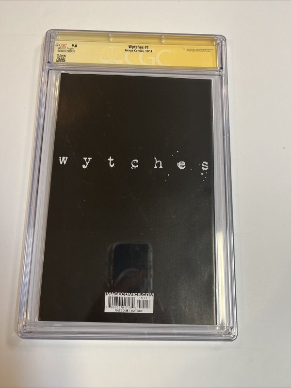 Wytches (2014) # 1 (CGC 9.8 SS) Signed Jock Cover