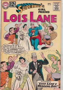 Superman's Girl Friend, Lois Lane #37 (1962)  Lois & Clark Wed FN/VF Ore...