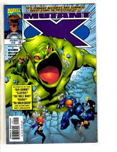 Lot Of 9 Mutant X Marvel Comic Books # 1 2 3 4 5 6 7 8 9 Wolverine X-Men CR41