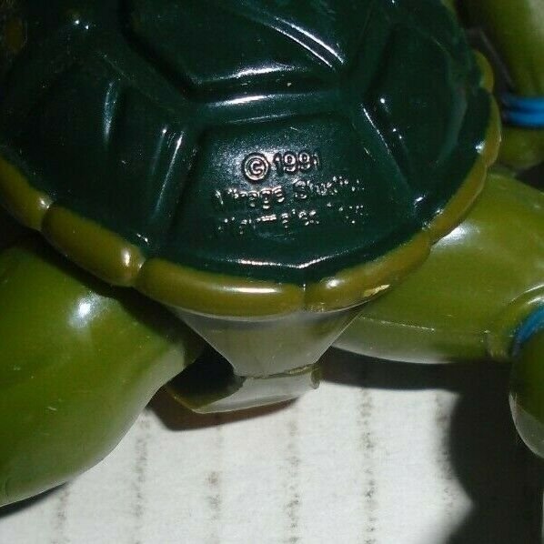 Head Droppin' Leo Teenage Mutant Ninja Turtles Action Figure 1991 Mirage