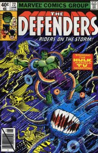 Defenders, The #72 VG ; Marvel | low grade comic Hulk Doctor Strange Valkyrie