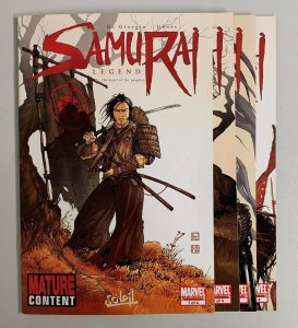 Samurai Legend #1-4 Set (Marvel 2008) 1 2 3 4 Jean-Francois Di Giorgio (7.5-9.0) 