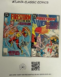 2 Firestorm DC Comic Books # 64 65 Flash Batman Superman Wonder Woman 53 MT1