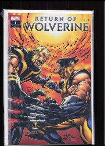 Return of Wolverine #1 Ebay Cover (2018) Wolverine