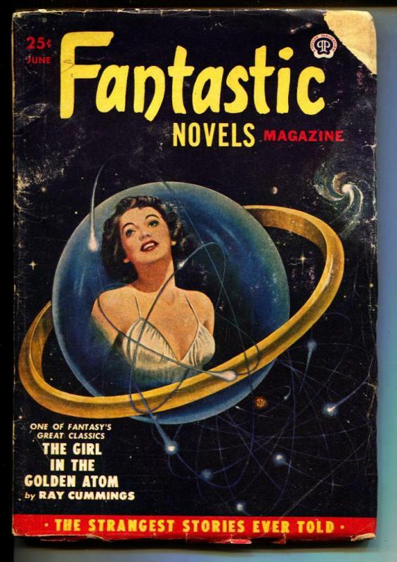 Fantastic Novels-Pulp-6/1951-Ray Cummings-Otis Adelbert Kline