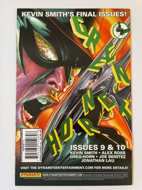 Green Hornet #8 - NM/MT (2010)