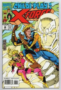 X-Force #32 New Warriors (Marvel, 1994) FN 