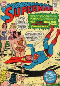 DC Comics Superman #180 (1965) Comic Book Grade VG 4.0