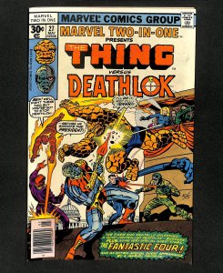 Marvel Two-In-One #27 Thing vs. Deathlok!