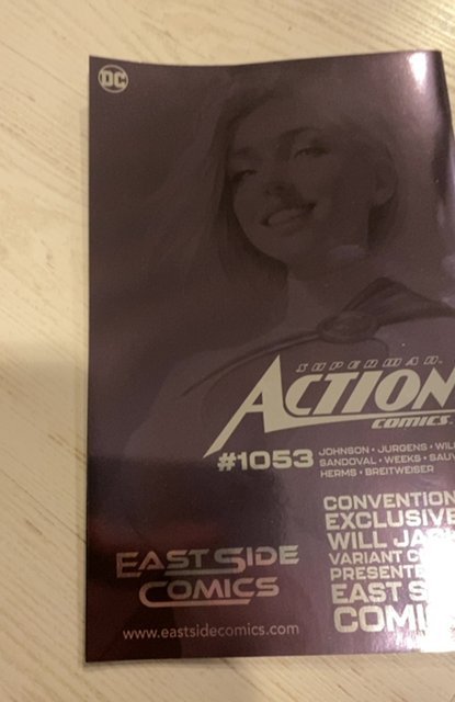 Action Comics #1053 Jack Foil Cover B (2023) ding on cover