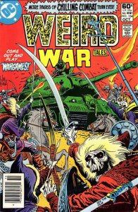 Weird War Tales #104 (Newsstand) VG ; DC | low grade comic October 1981 Tank Kub