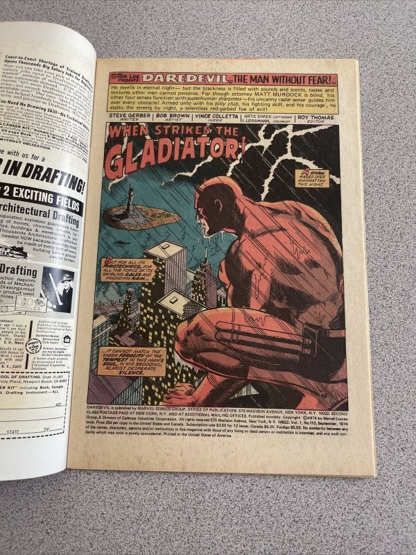 DareDevil #113 VF- 