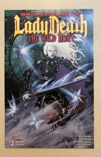 Lady Death: The Wild Hunt #2 (2004) Brian Pulido Story Jim Cheung Art & Cover