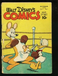 WALT DISNEY'S COMICS AND STORIES #73 CARL BARKS 1946 FR