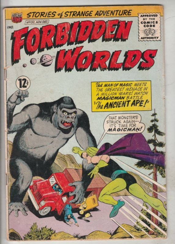 Forbidden Worlds #132 (Dec-65) FN+ Mid-High-Grade Magicman