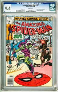 The Amazing Spider-Man #177 (1978) CGC 9.4!