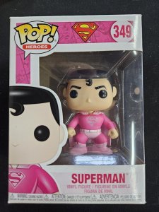 Funko Pop! Heroes Superman (Breast Cancer Awareness) #349