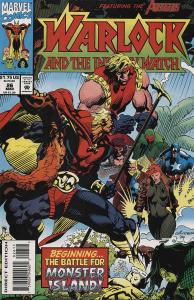 Warlock and the Infinity Watch #26 FN ; Marvel | Avengers Jim Starlin