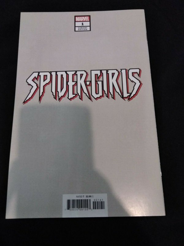 Spider-Girls #1 PX NYCC Exclusive! Virgin Variant Limited to 3000 Spider-Geddon